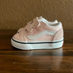Toddler vans size 3 pink old school style